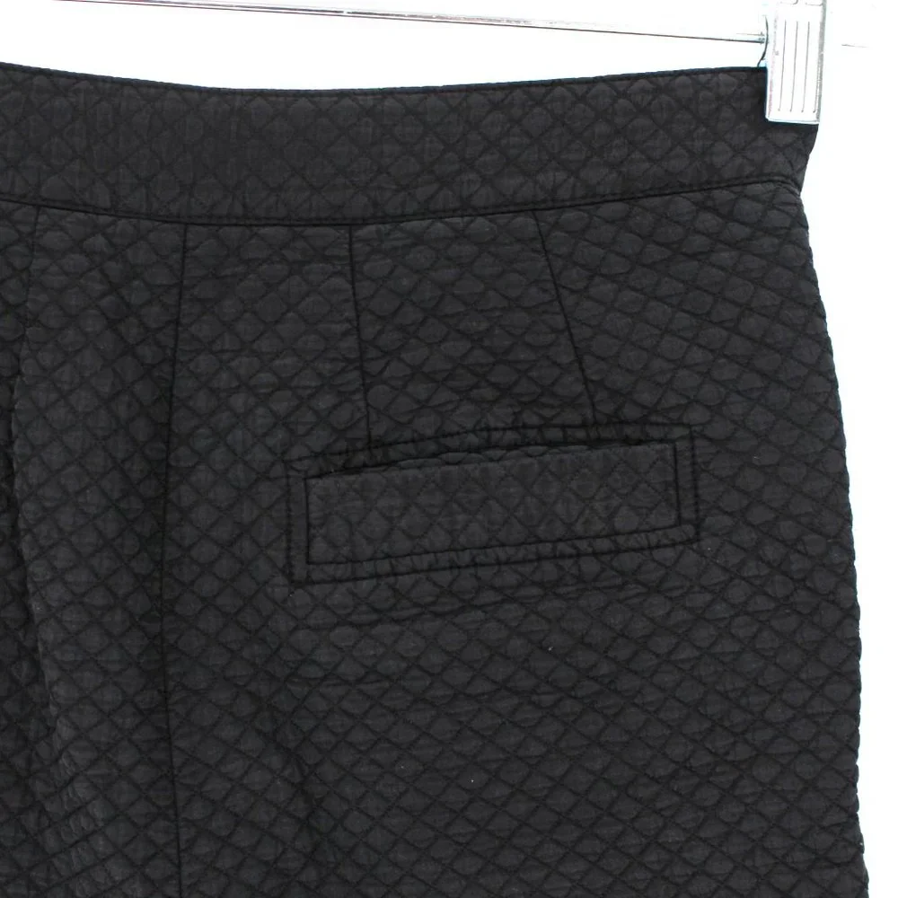 Christian Dior Black Cannage Diamond Stitch Quilted Bermuda Boy Shorts Size 40 - Picture 8 of 10